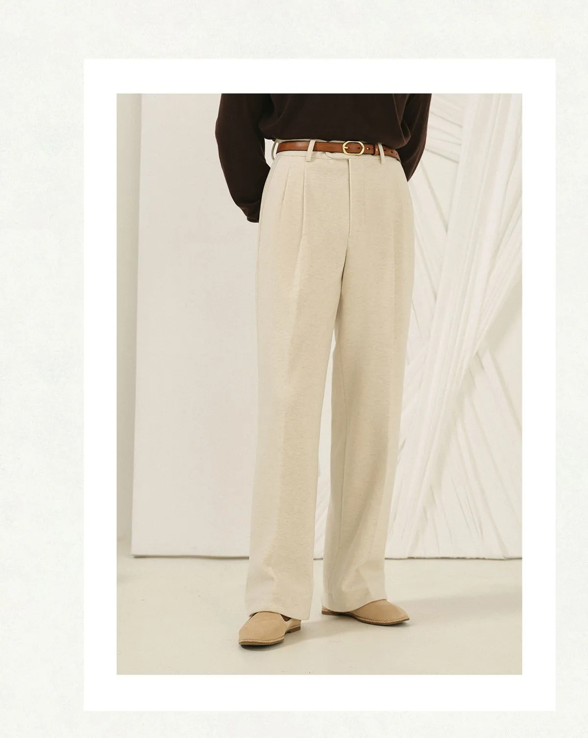 Wool Acetate Blend Suit Set
