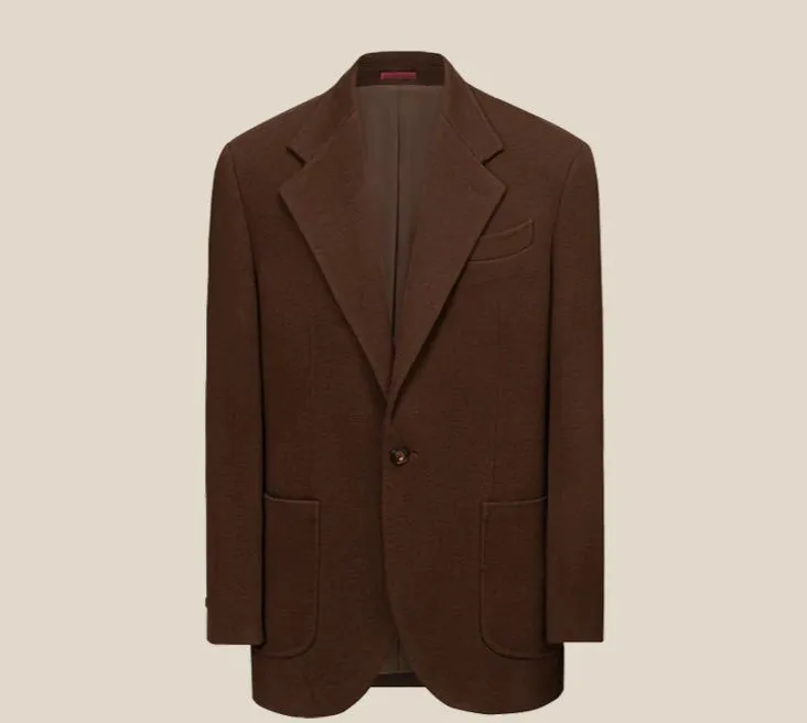 Wool Acetate Blend Suit Set