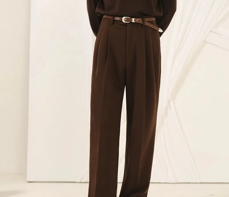 Wool Acetate Blend Suit Set