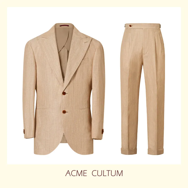 Wool Linen Suit
