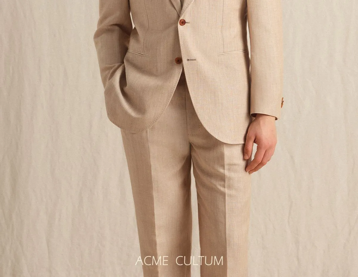 Wool Linen Suit
