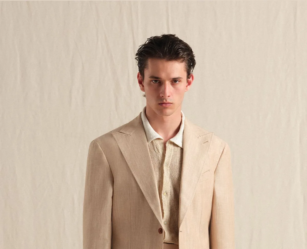 Wool Linen Suit