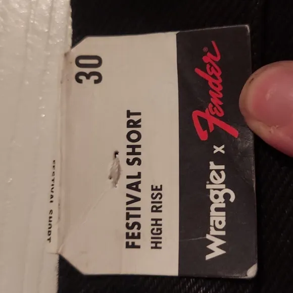 Wrangler X Fender High Rise Shorts