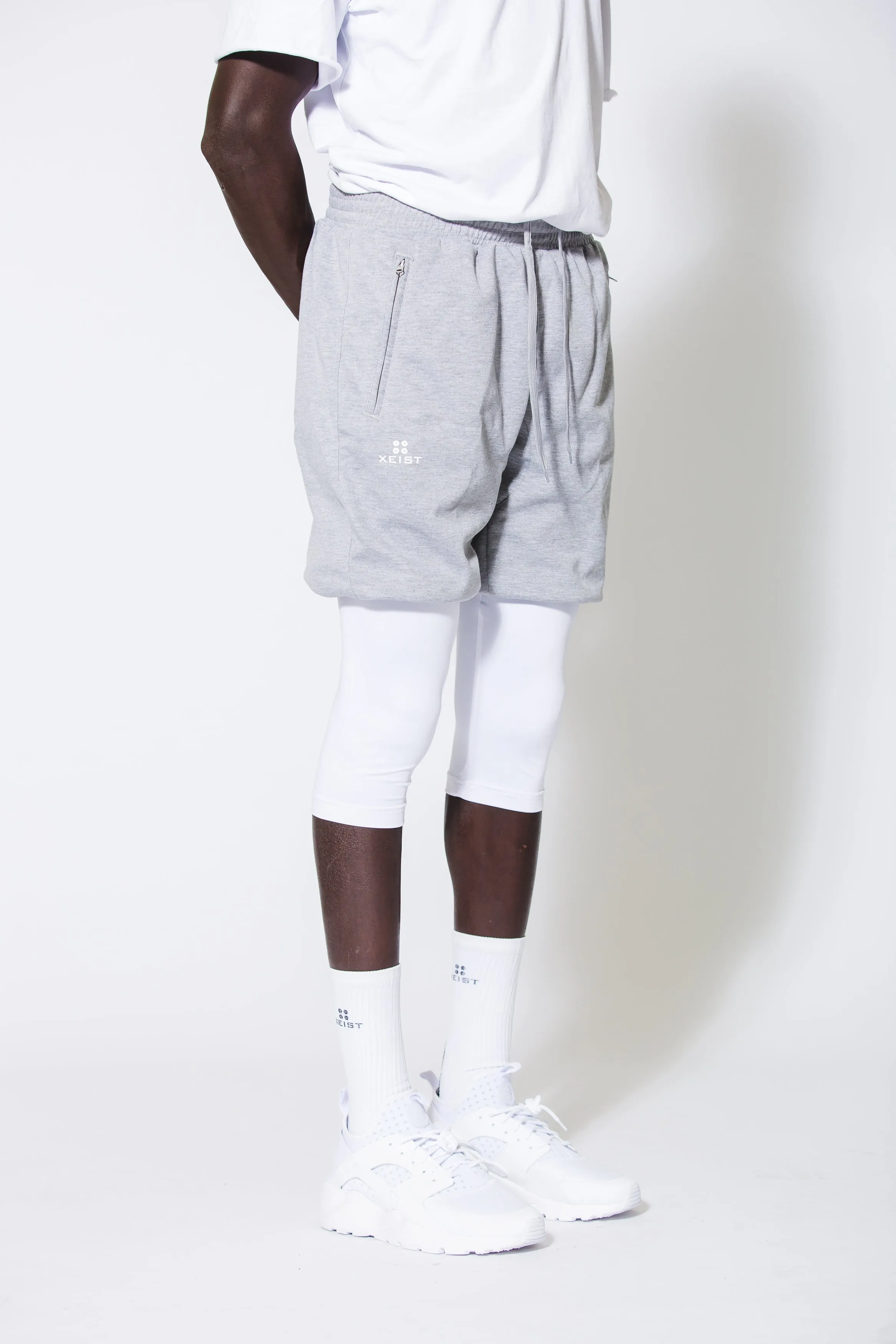 Xeist Grey Harder Shorts