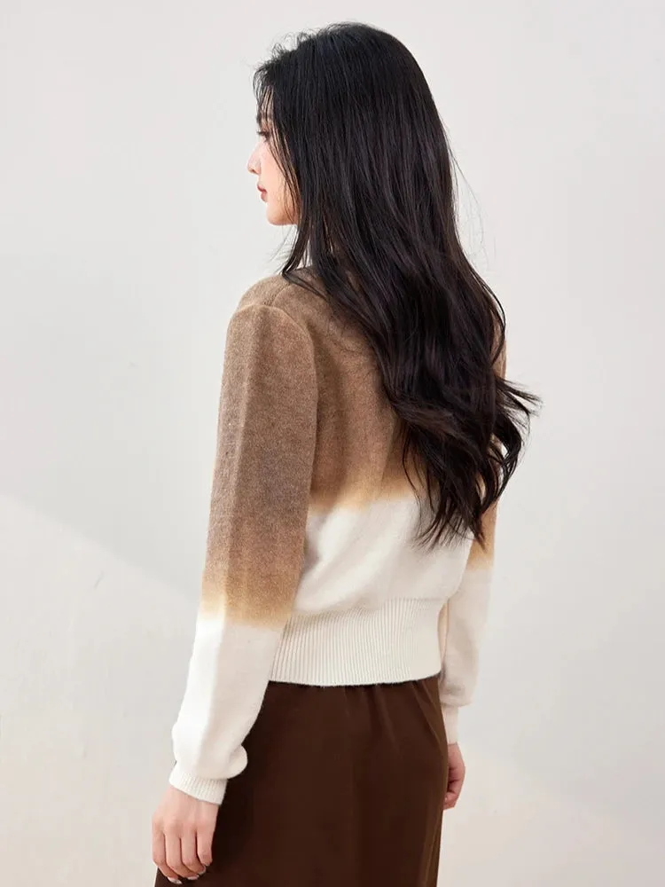 Y2K Slit Knitted Sweater