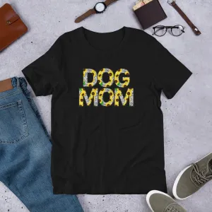 Yellow Sunflowers Dog Mom T-Shirt