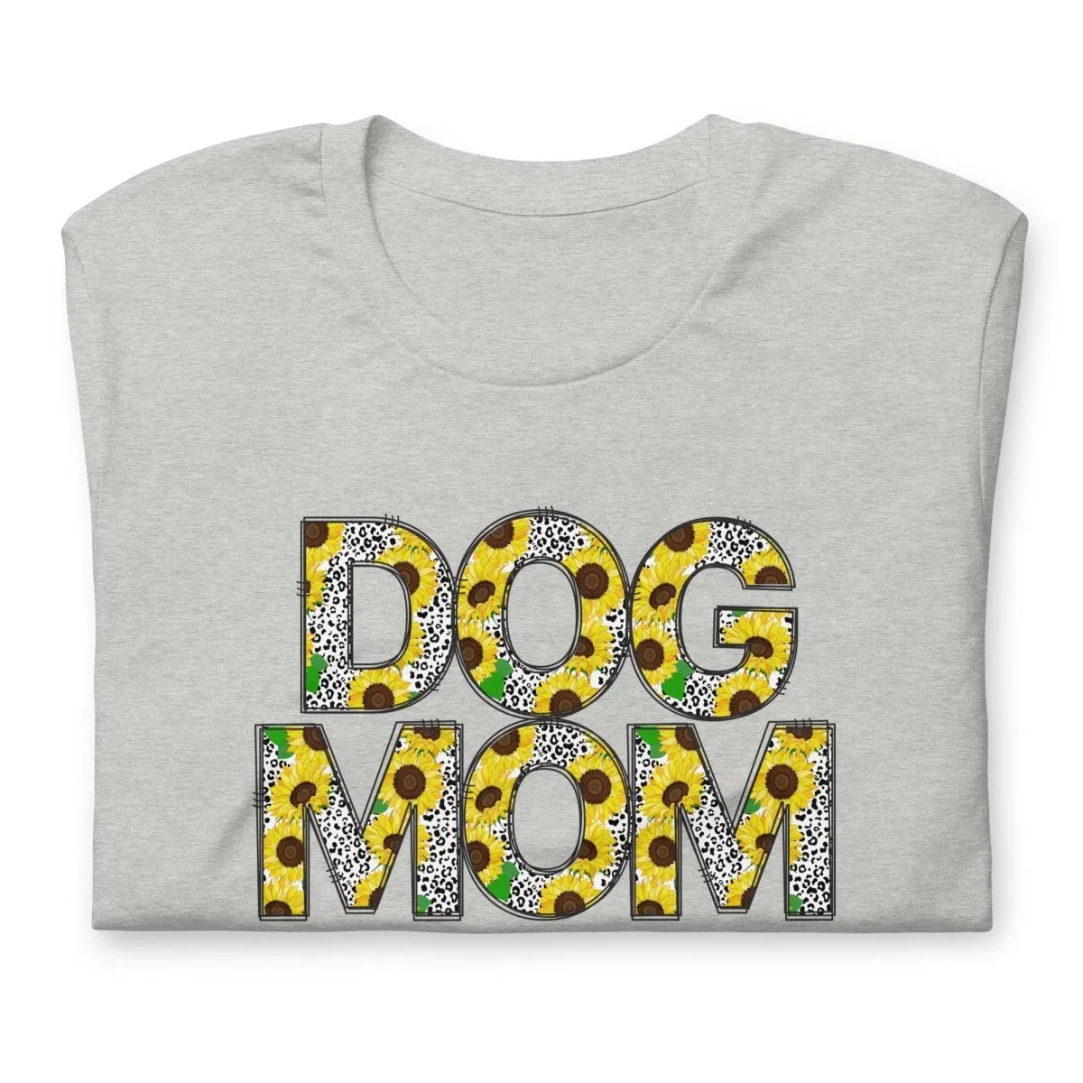 Yellow Sunflowers Dog Mom T-Shirt