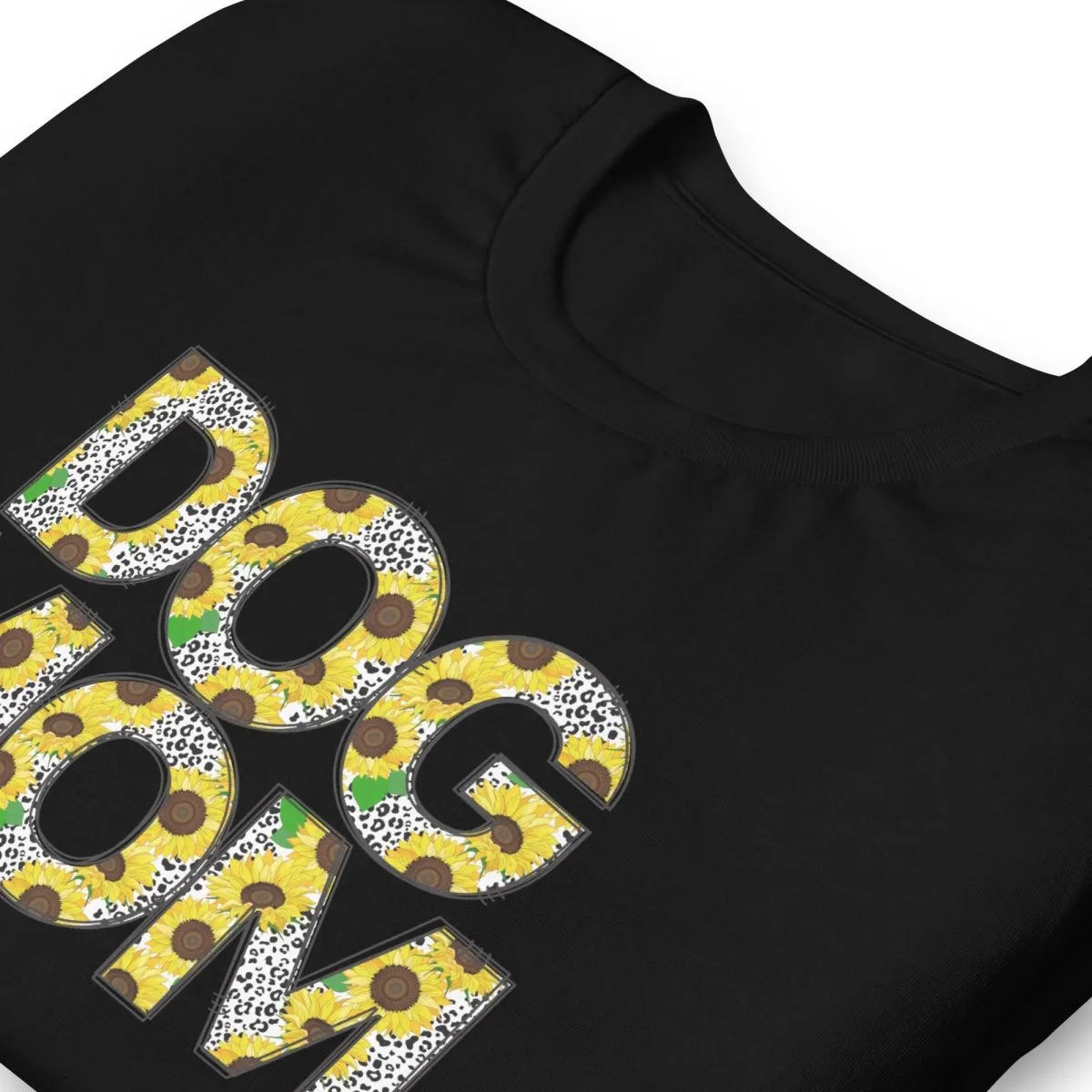 Yellow Sunflowers Dog Mom T-Shirt