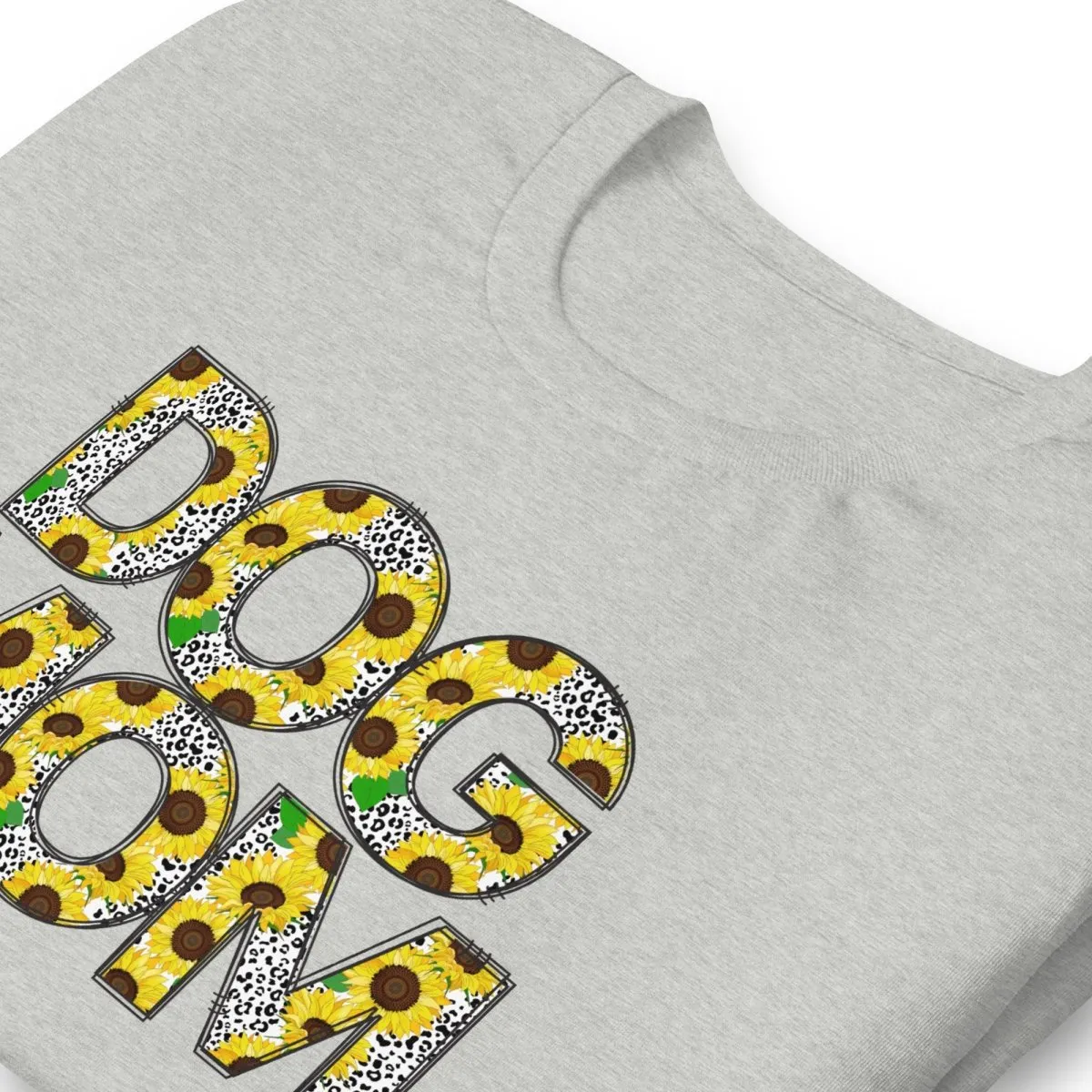 Yellow Sunflowers Dog Mom T-Shirt