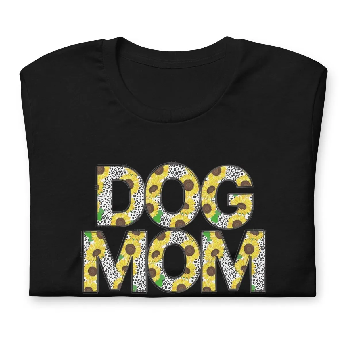 Yellow Sunflowers Dog Mom T-Shirt