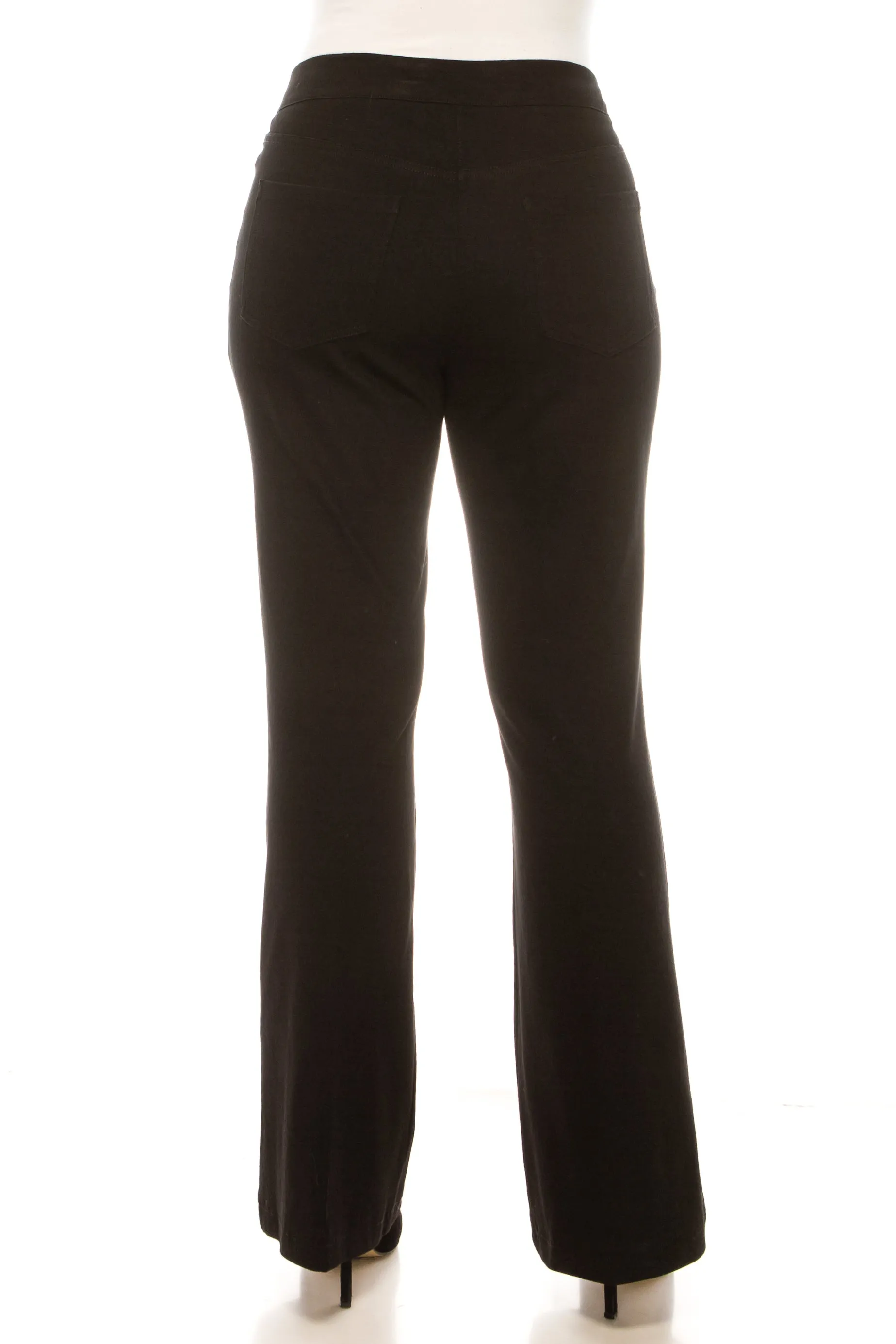 Zac & Rachel Flare Leg Elastic Waist Jeans