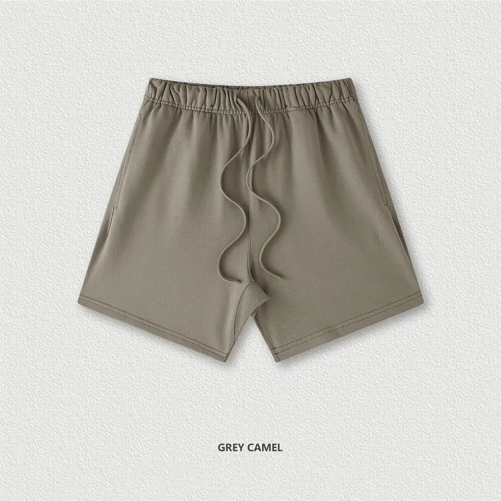ZODF Heavy Weight Cotton Comfortable Solid Shorts