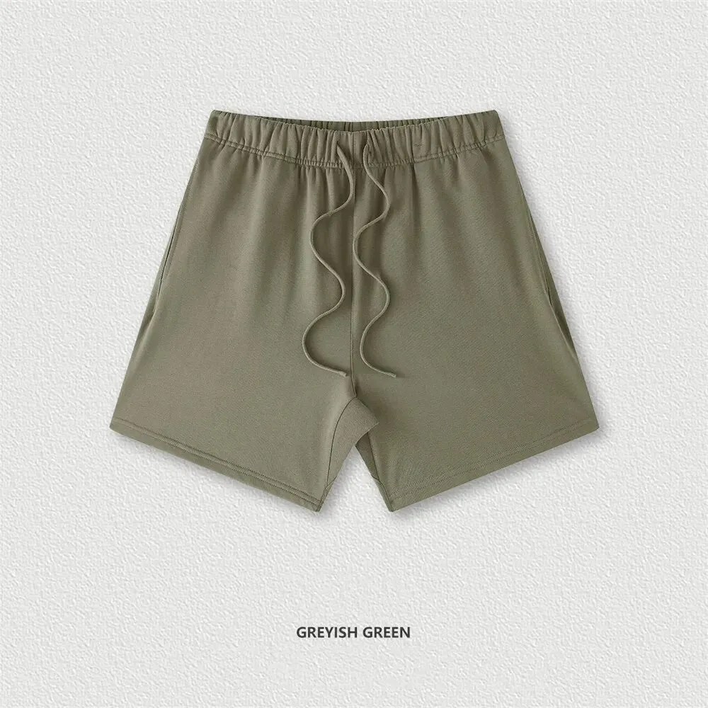 ZODF Heavy Weight Cotton Comfortable Solid Shorts
