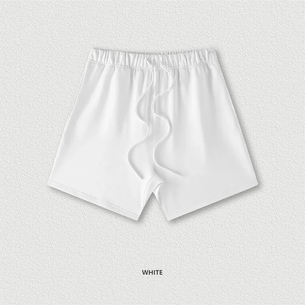 ZODF Heavy Weight Cotton Comfortable Solid Shorts
