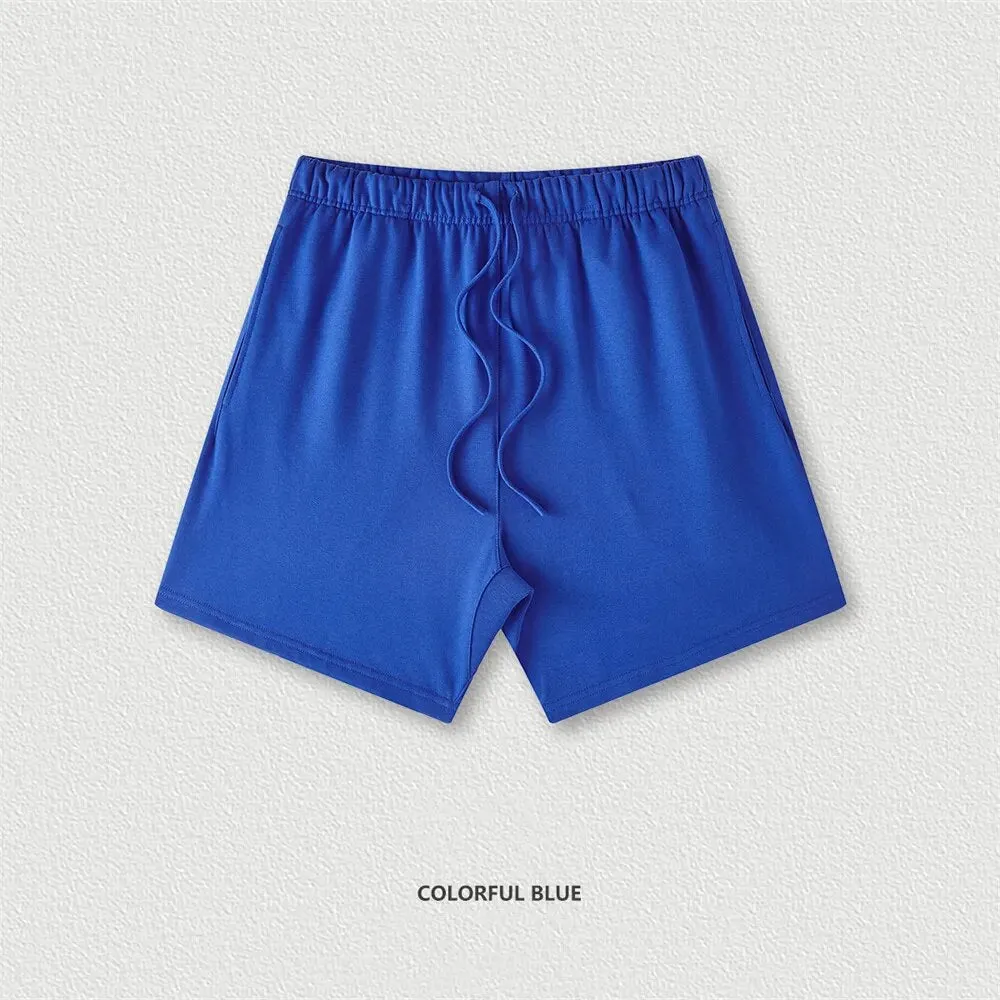 ZODF Heavy Weight Cotton Comfortable Solid Shorts