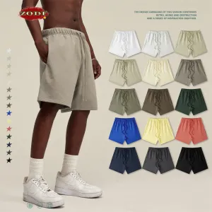 ZODF Heavy Weight Cotton Comfortable Solid Shorts