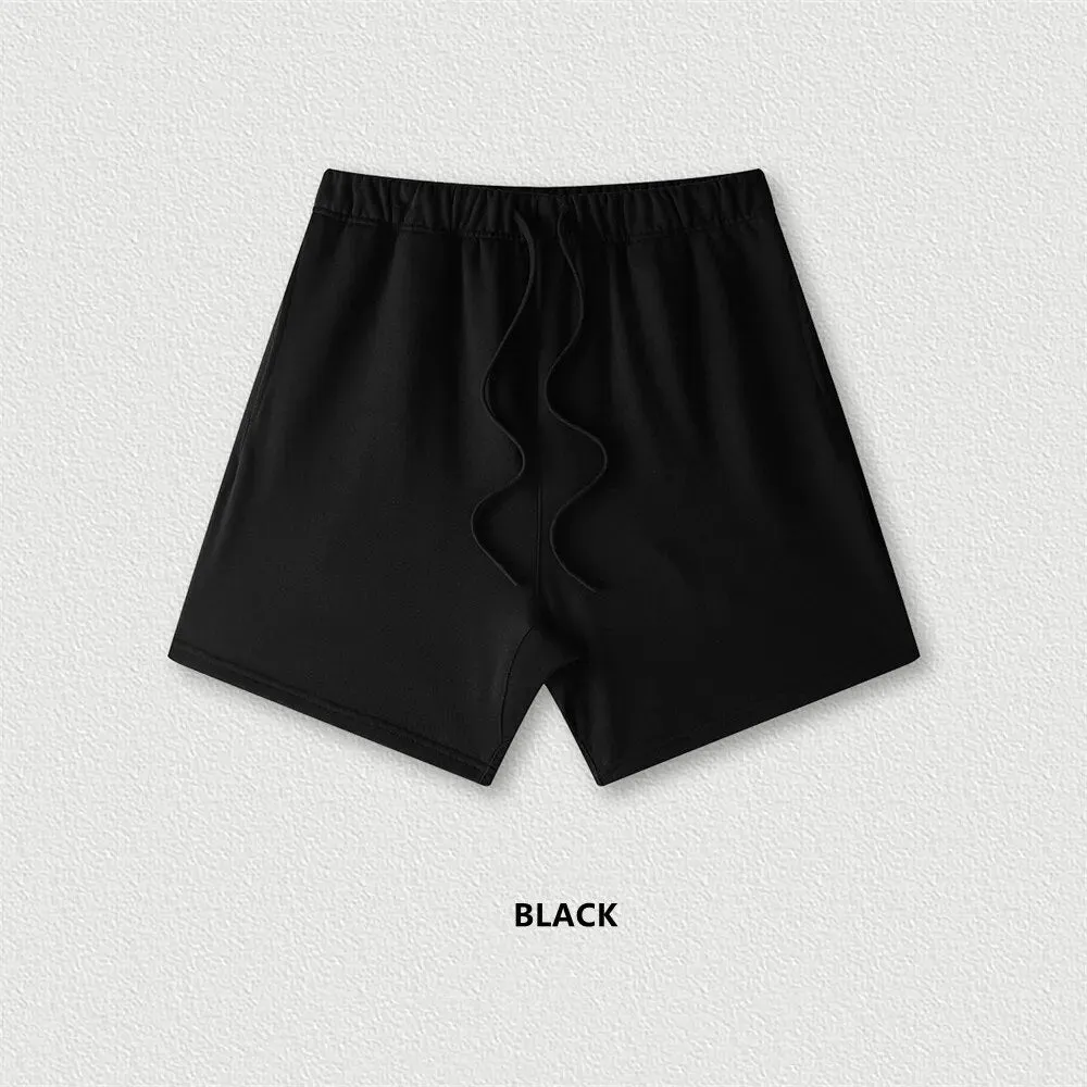 ZODF Heavy Weight Cotton Comfortable Solid Shorts