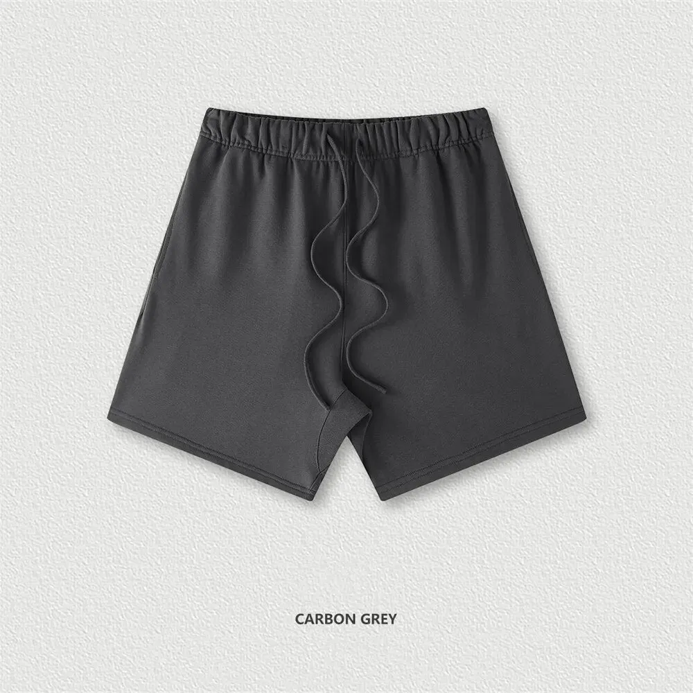 ZODF Heavy Weight Cotton Comfortable Solid Shorts
