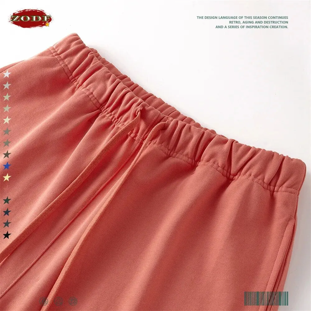ZODF Heavy Weight Cotton Comfortable Solid Shorts