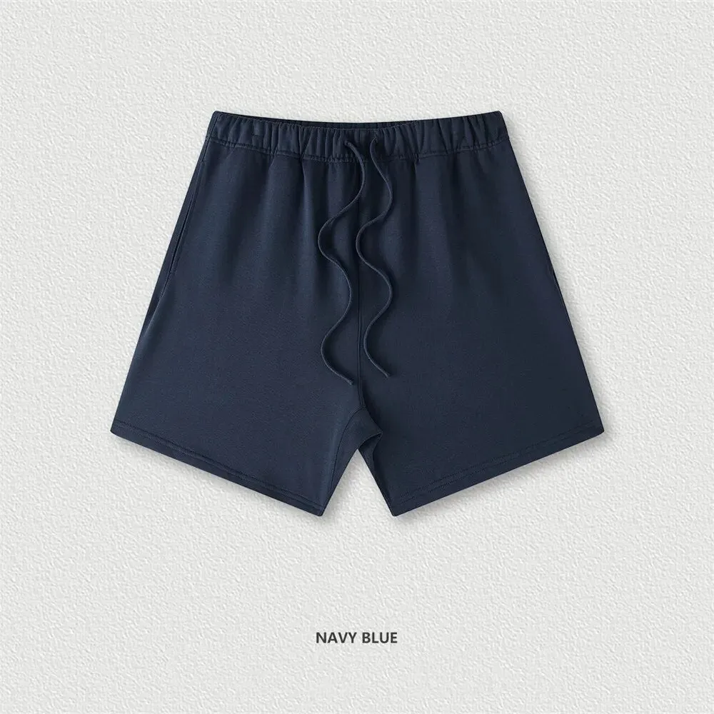 ZODF Heavy Weight Cotton Comfortable Solid Shorts